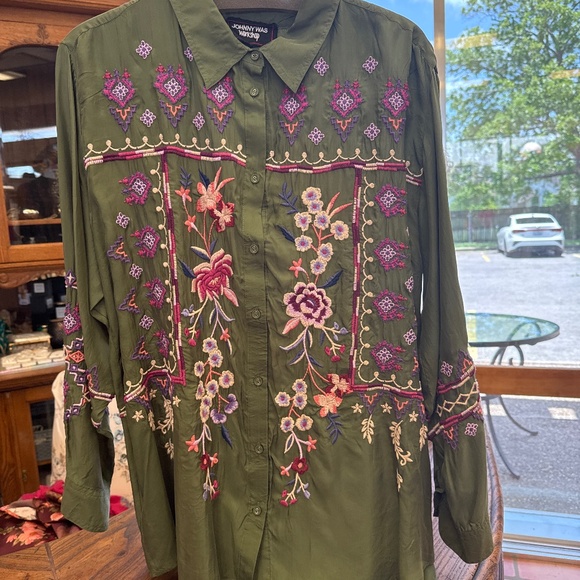 Johnny Was Workshop Blouse - Picture 1 of 6